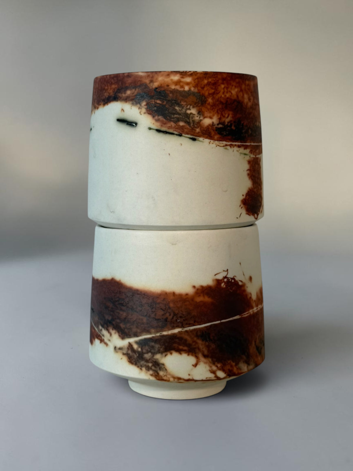 John Mac Saggar-Fired Cup – Copper Canyon