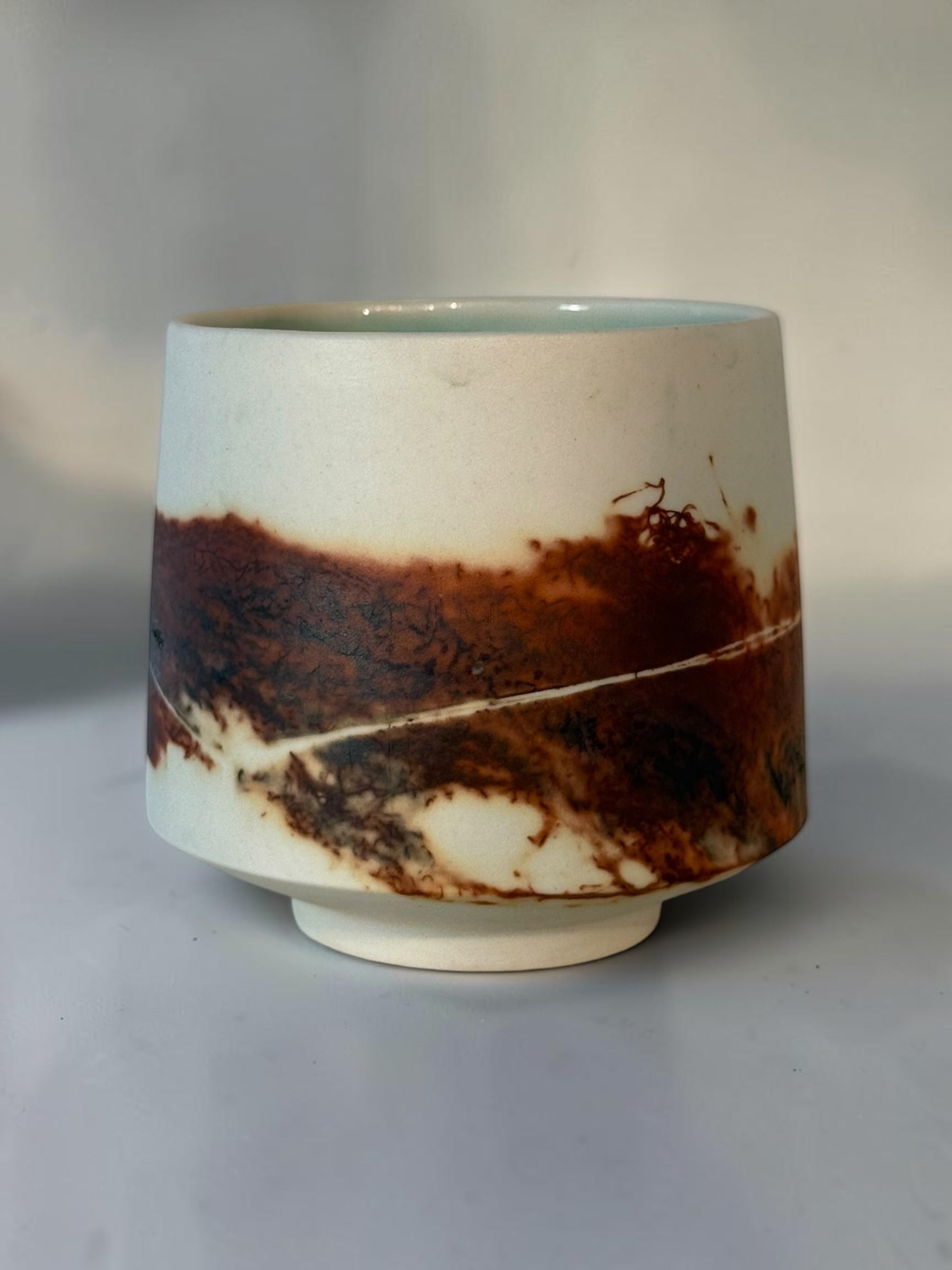 John Mac Saggar-Fired Cup – Copper Canyon