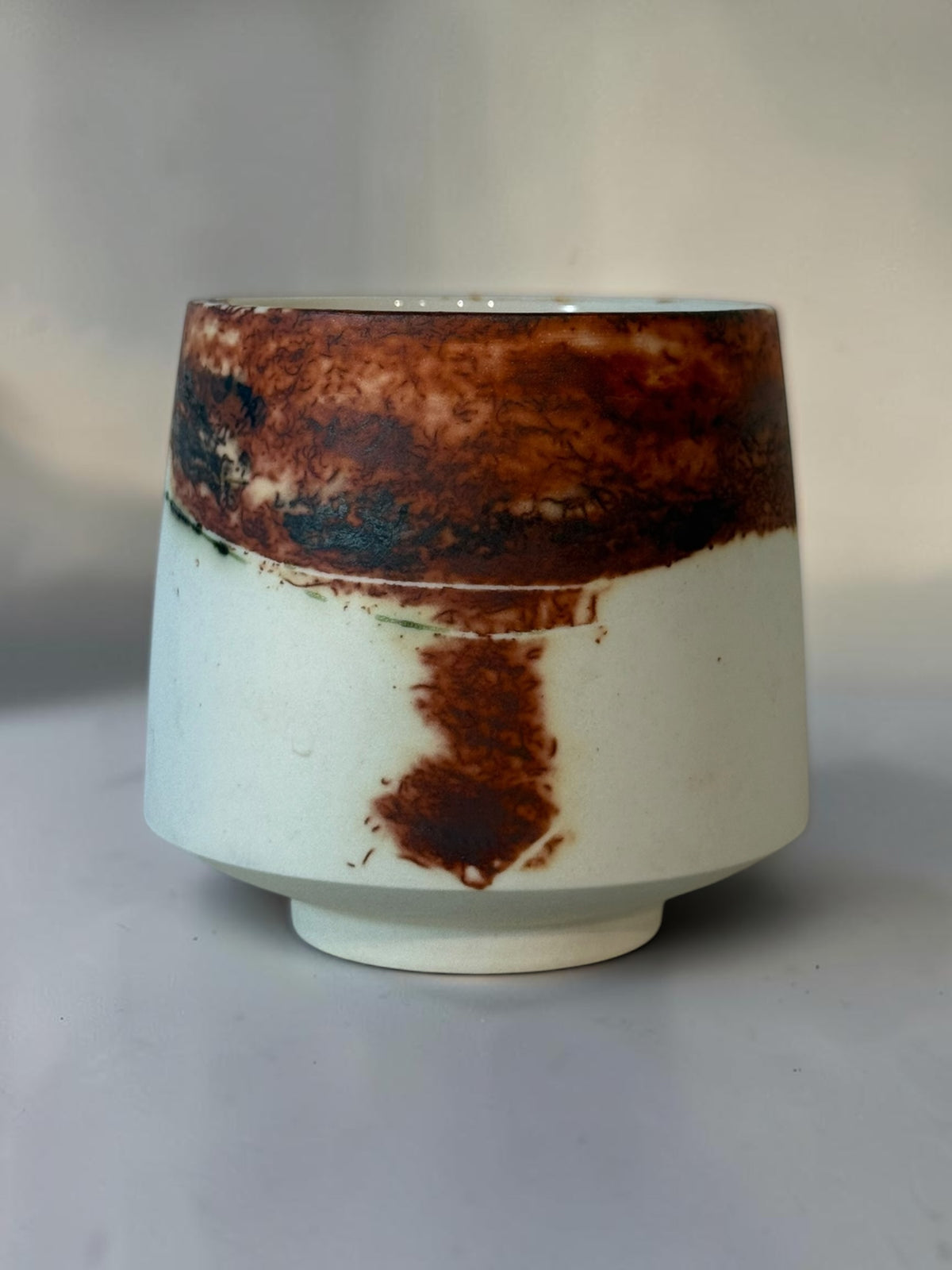 John Mac Saggar-Fired Cup – Copper Canyon