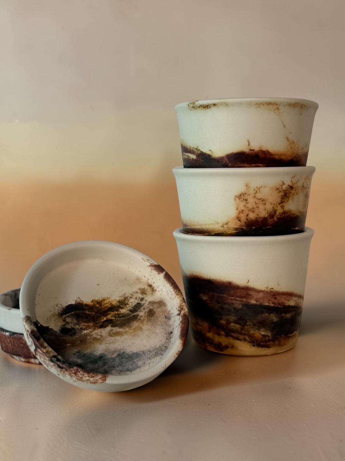 John Mac Saggar-Fired Cup – Lichen Coast