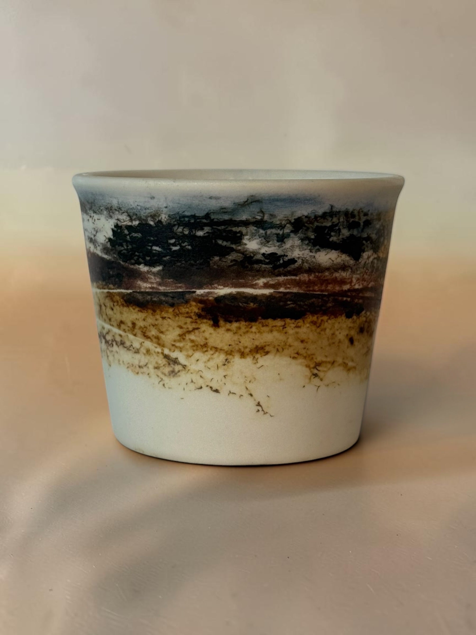 John Mac Saggar-Fired Cup – Lichen Coast