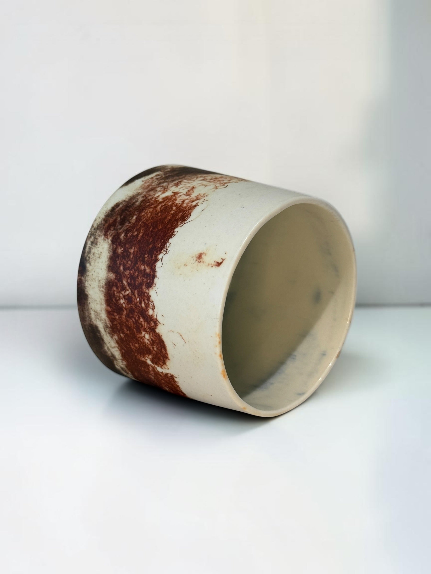 John Mac Signature Saggar Cup – Cobalt Mist