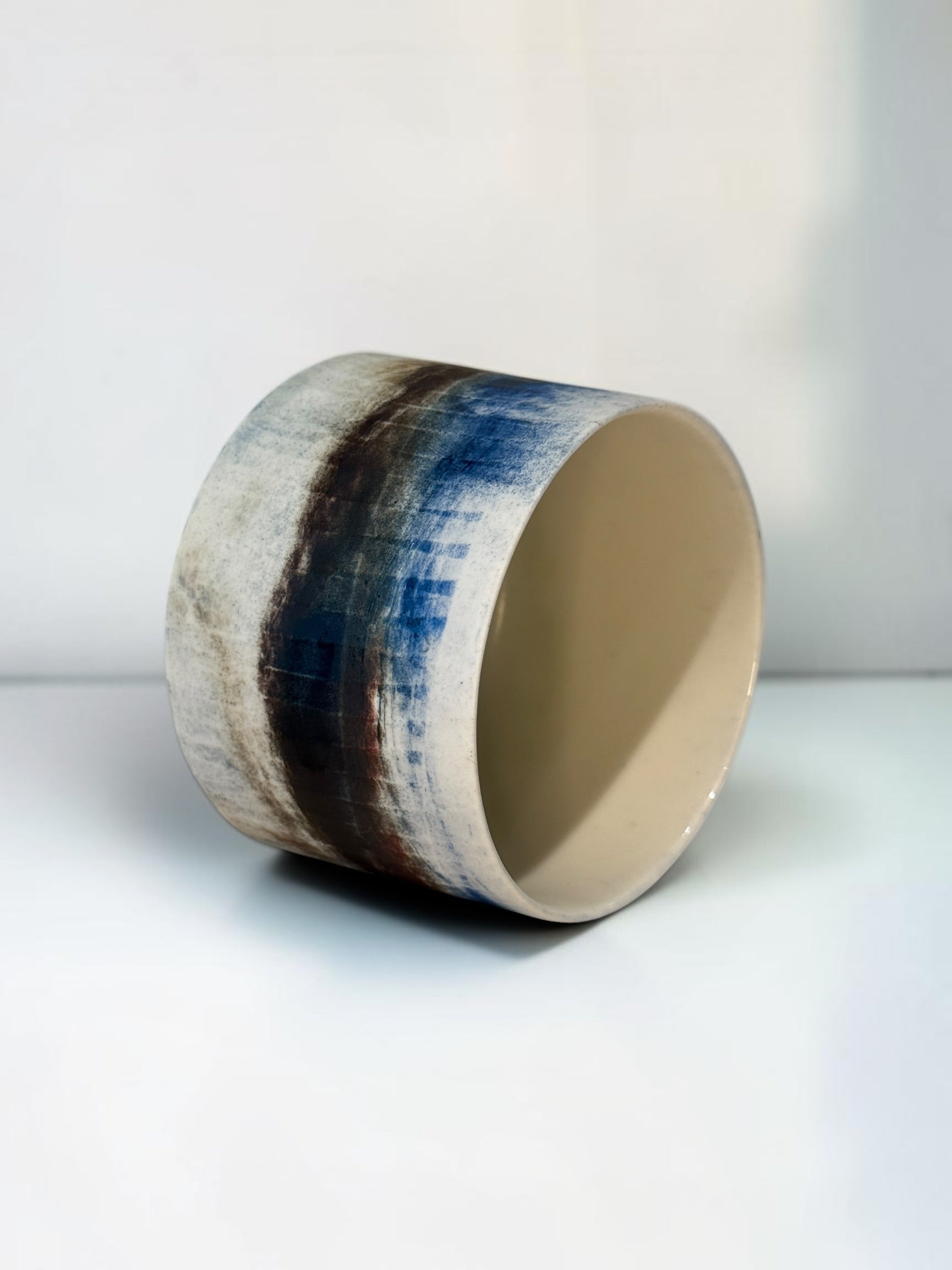 John Mac Signature Saggar Cup – Midnight Storm