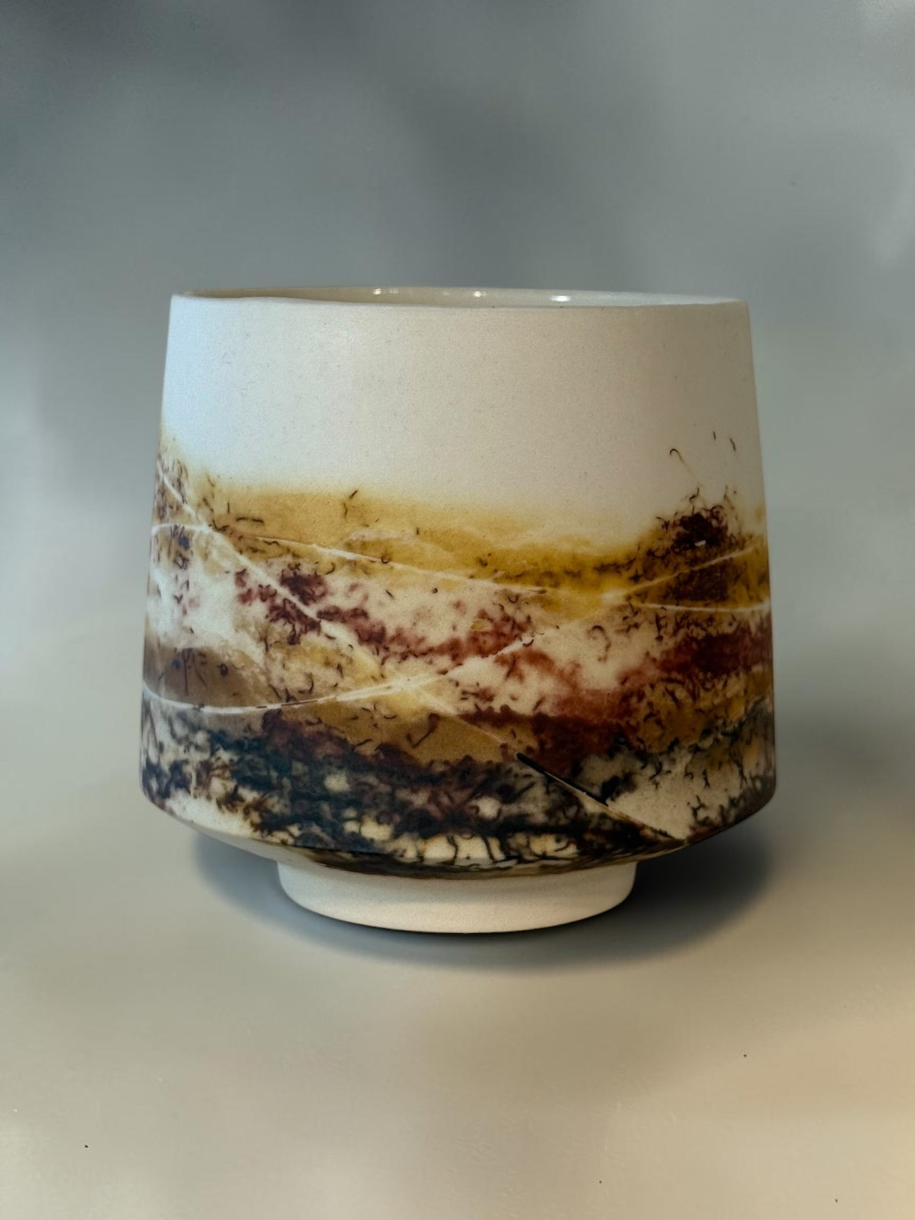 John Mac Saggar-Fired Cup – Golden Reed
