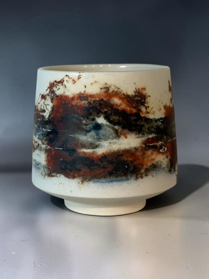 John Mac Saggar-Fired Cup – Wild Moss
