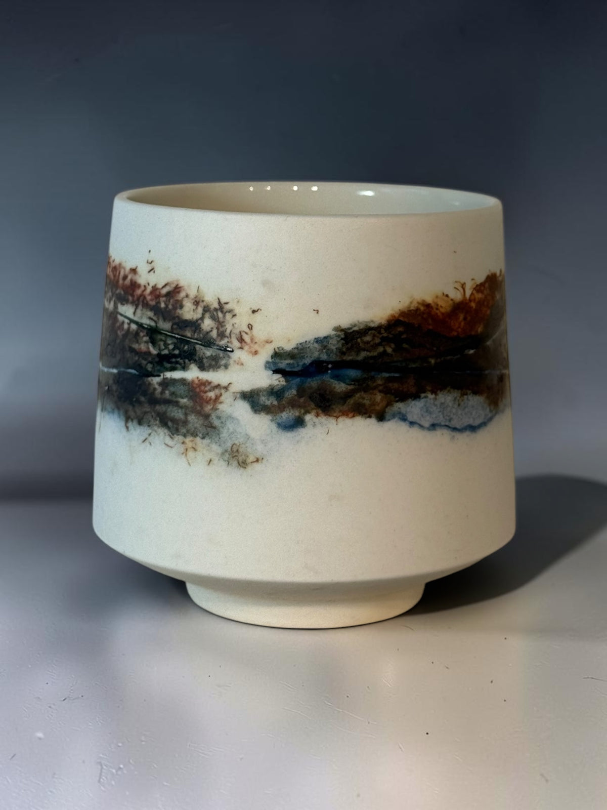 John Mac Saggar-Fired Cup – Wild Moss