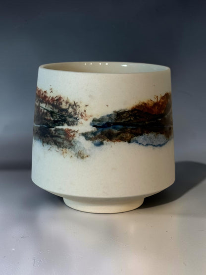 John Mac Saggar-Fired Cup – Wild Moss