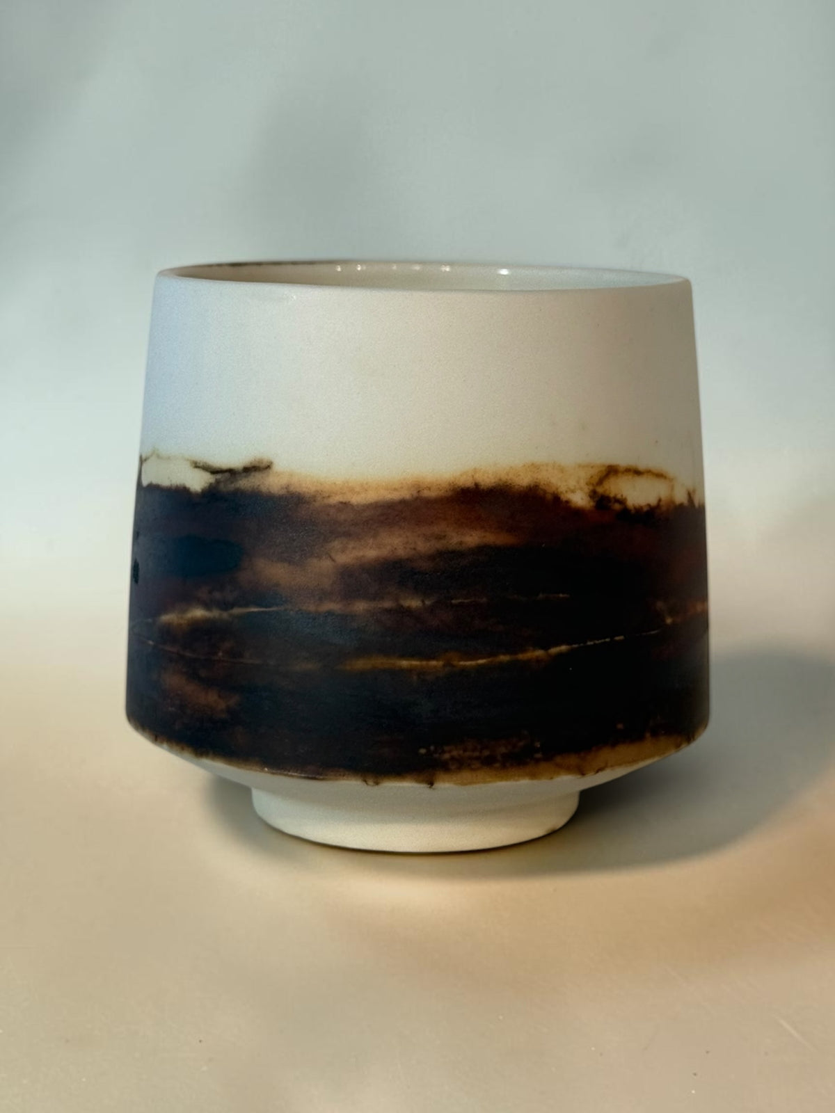 John Mac Saggar-Fired Cup – Nightfall Marsh