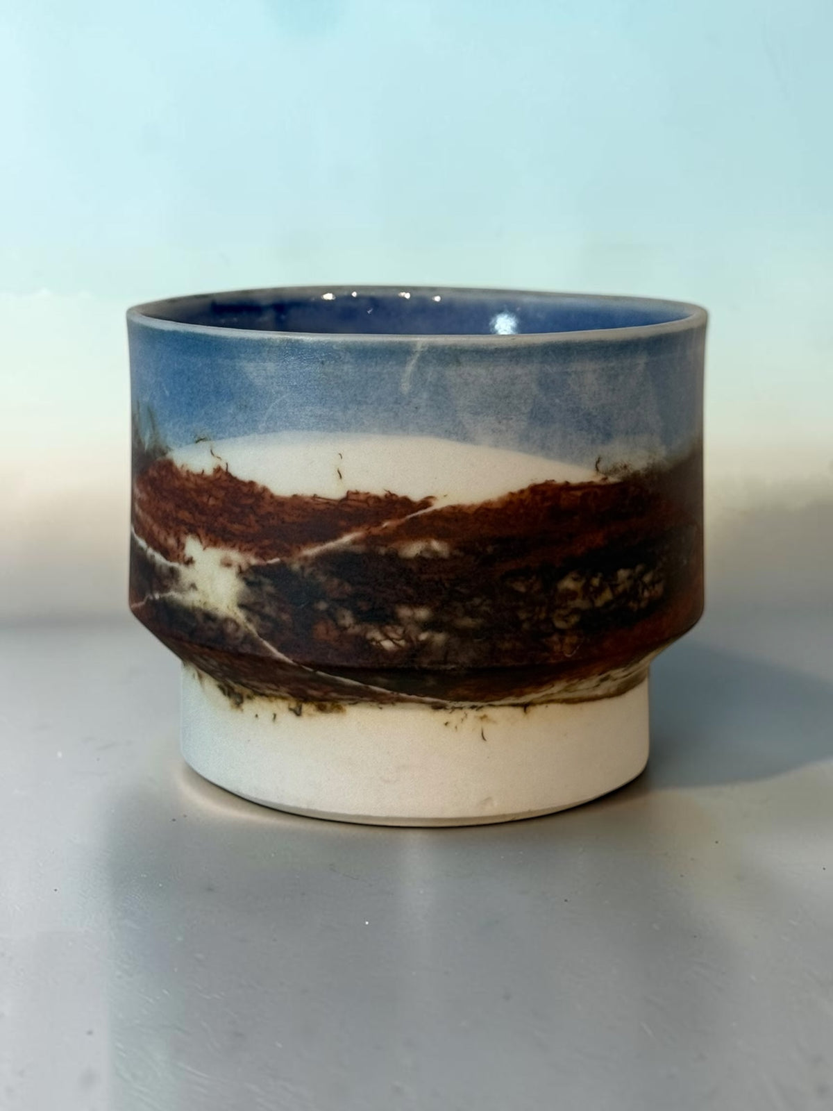 John Mac Saggar-Fired Cup – Storm Tide