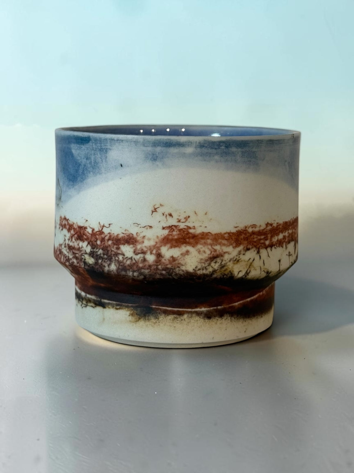 John Mac Saggar-Fired Cup – Storm Tide