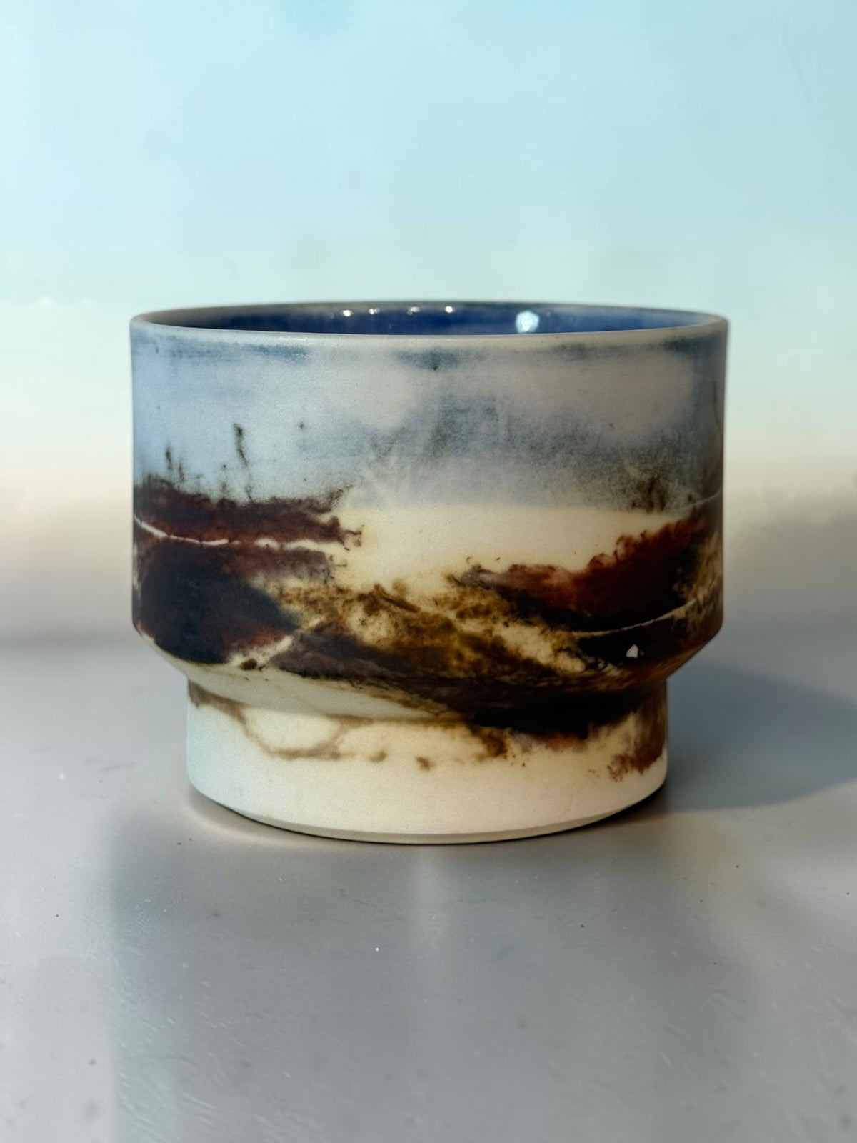 John Mac Saggar-Fired Cup – Storm Tide