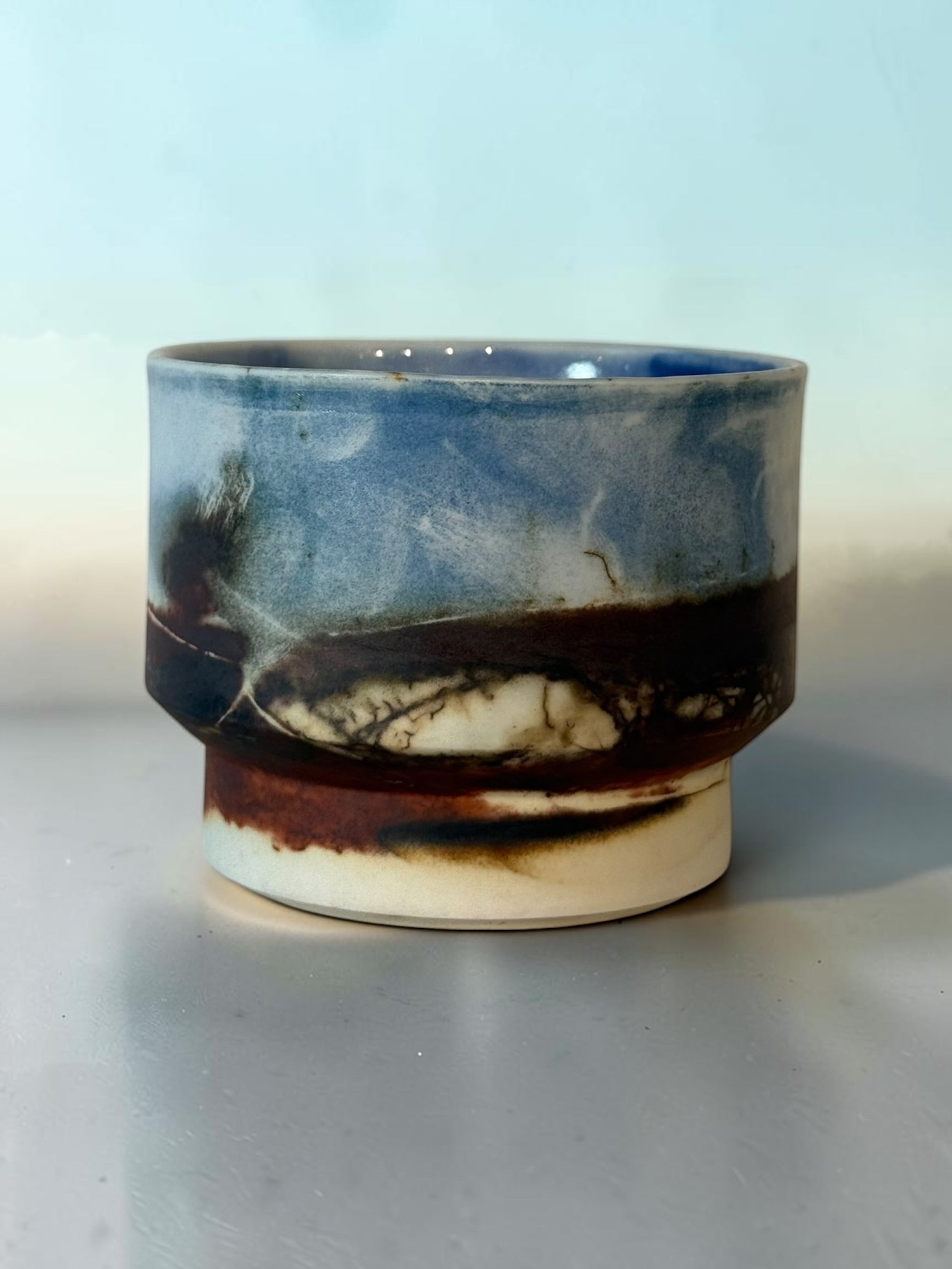 John Mac Saggar-Fired Cup – Storm Tide