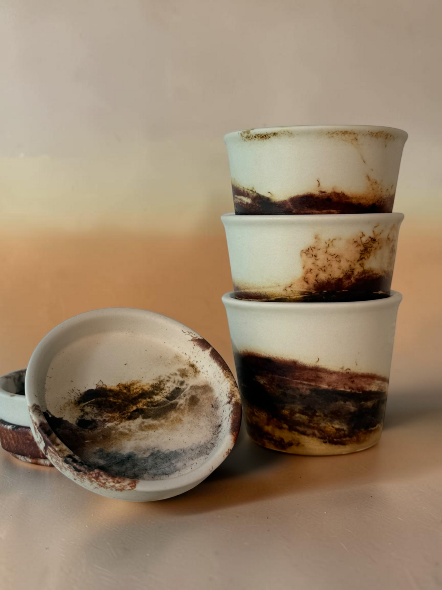 John Mac Saggar-Fired Cup – Lichen Coast