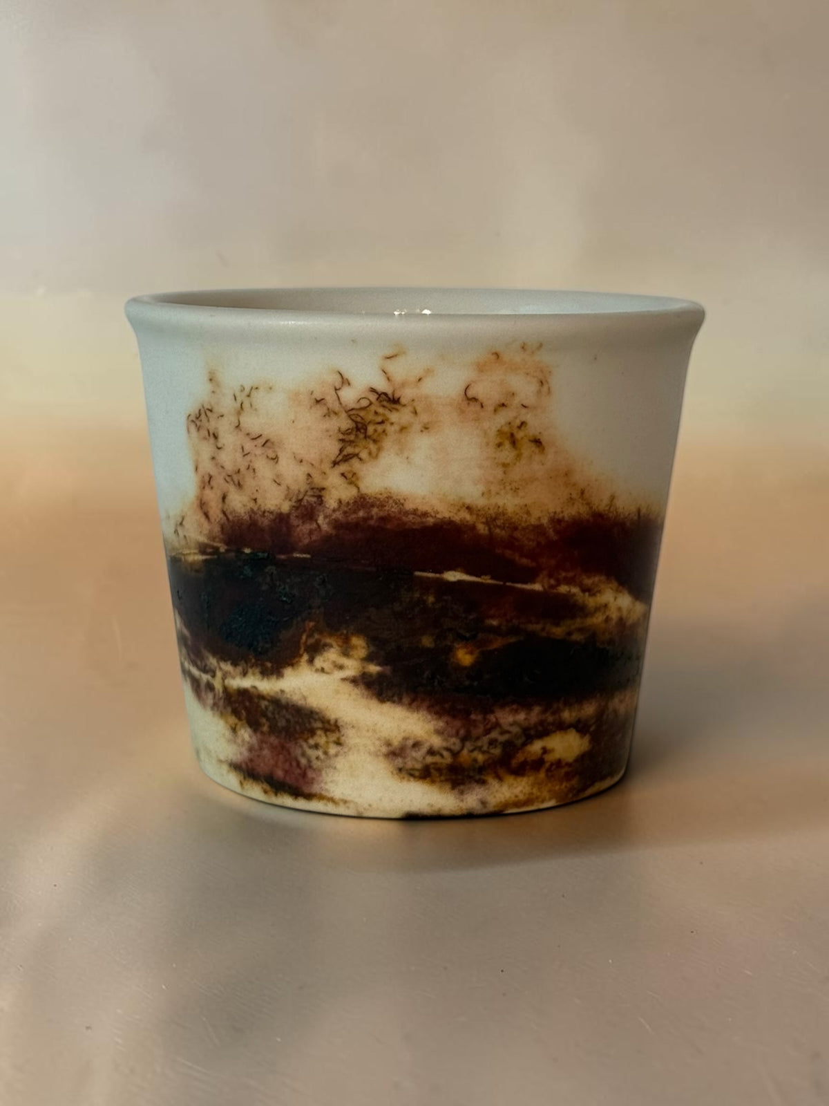 John Mac Saggar-Fired Cup – Lichen Coast