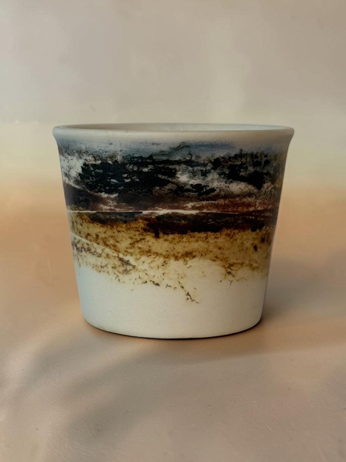 John Mac Saggar-Fired Cup – Lichen Coast