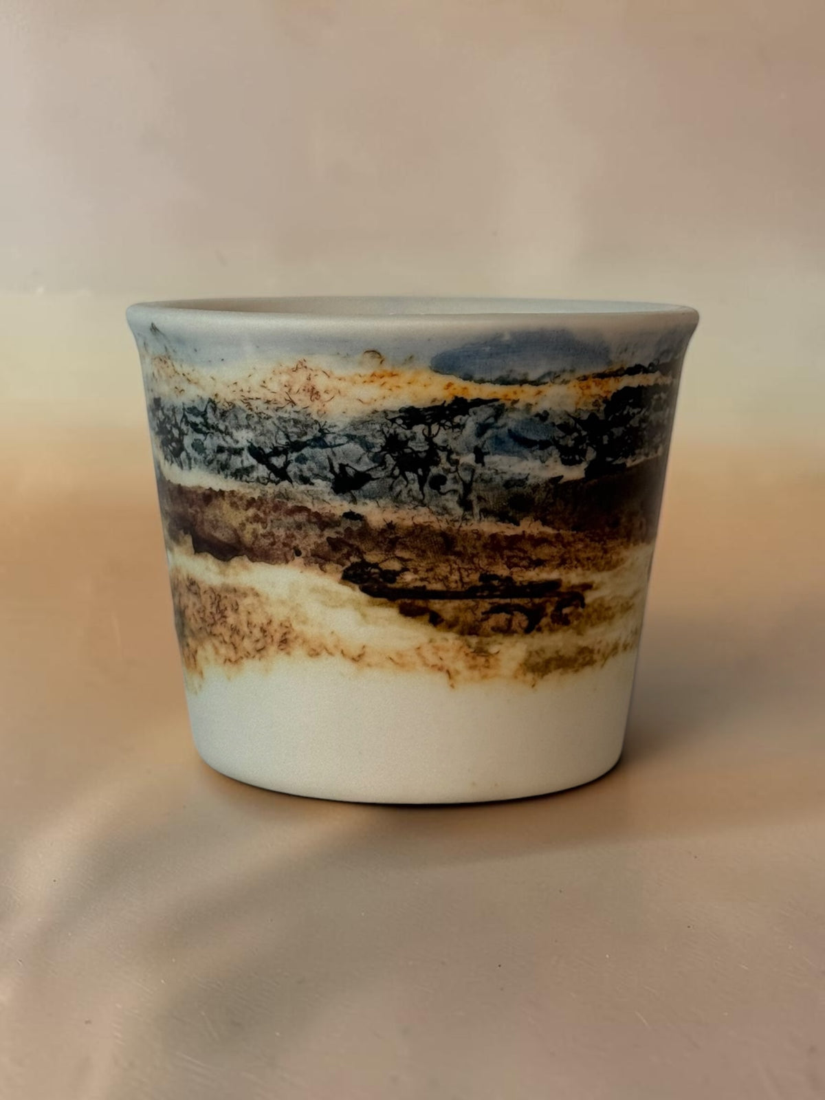 John Mac Saggar-Fired Cup – Lichen Coast