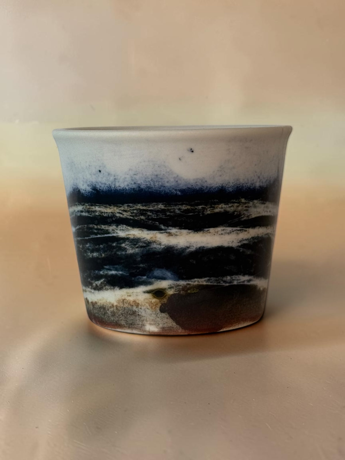 John Mac Saggar-Fired Cup – Lichen Coast