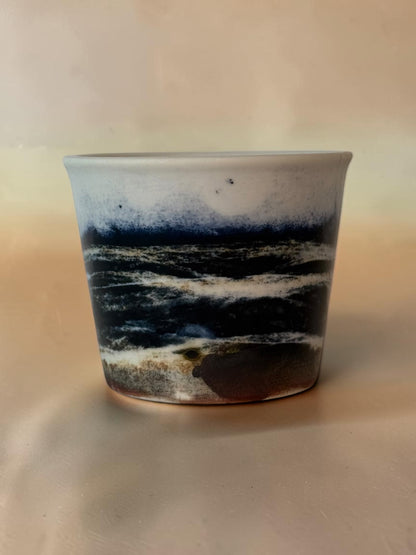 John Mac Saggar-Fired Cup – Lichen Coast