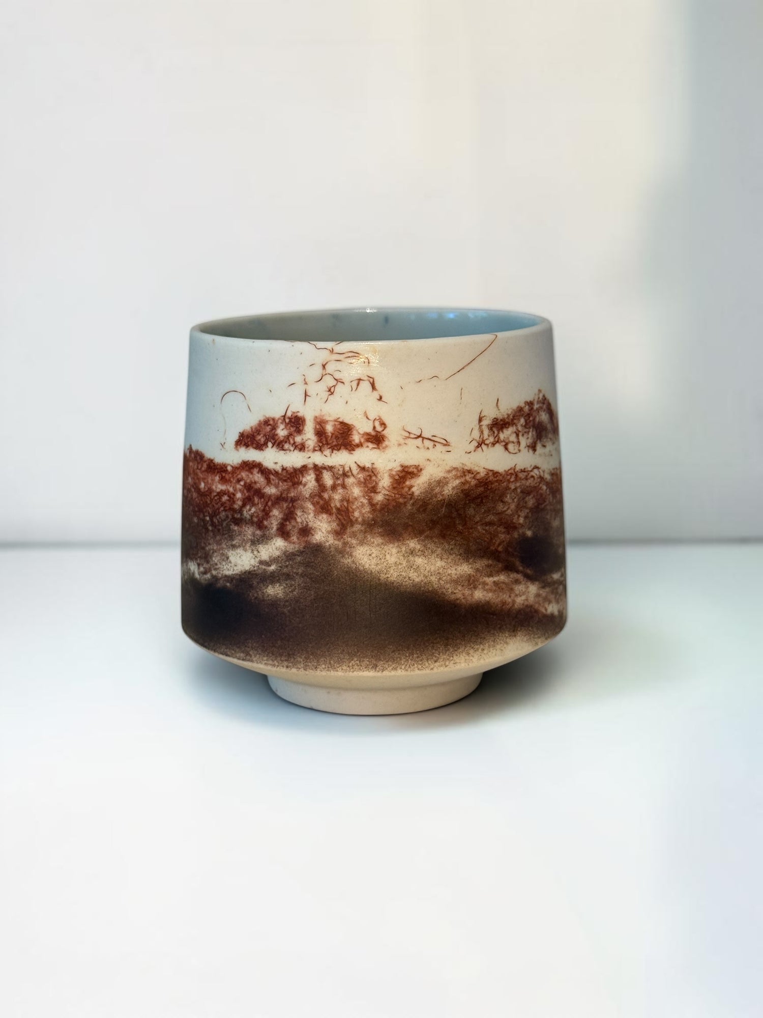 John Mac Signature Saggar Cup – Cobalt Mist