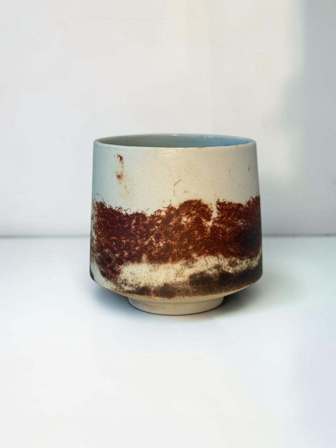 John Mac Signature Saggar Cup – Cobalt Mist