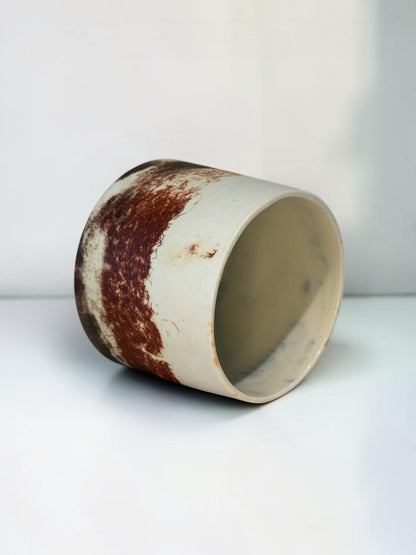 John Mac Signature Saggar Cup – Cobalt Mist