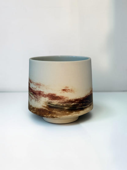 John Mac Signature Saggar Cup – Golden Estuary