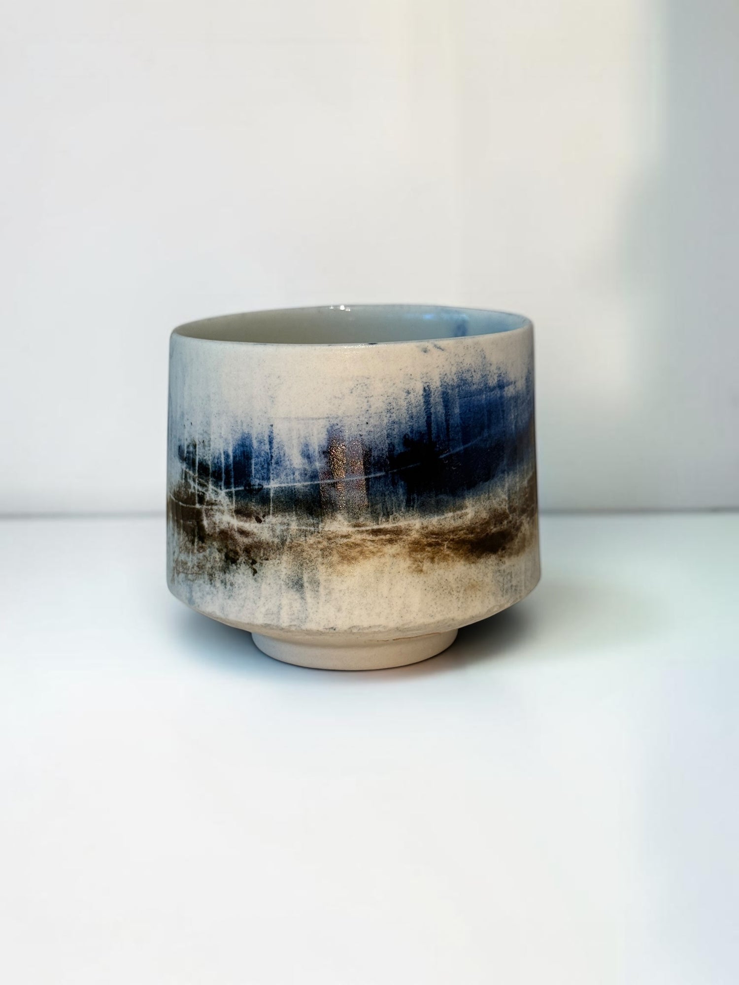 John Mac Signature Saggar Cup – Midnight Storm