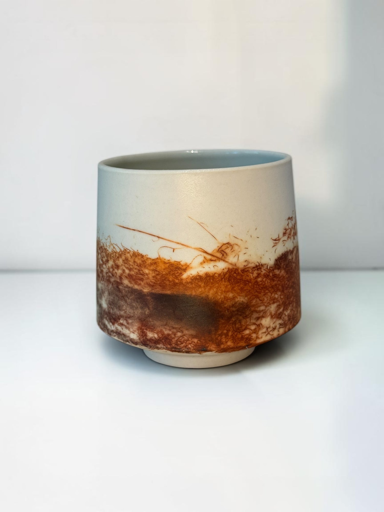 John Mac Signature Saggar Cup – Autumn Moorland