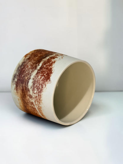 John Mac Signature Saggar Cup – Autumn Moorland