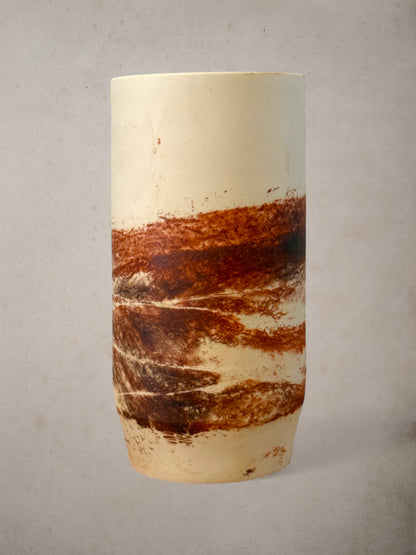 Handmade Porcelain Saggar-Fired Vases (Set 1)