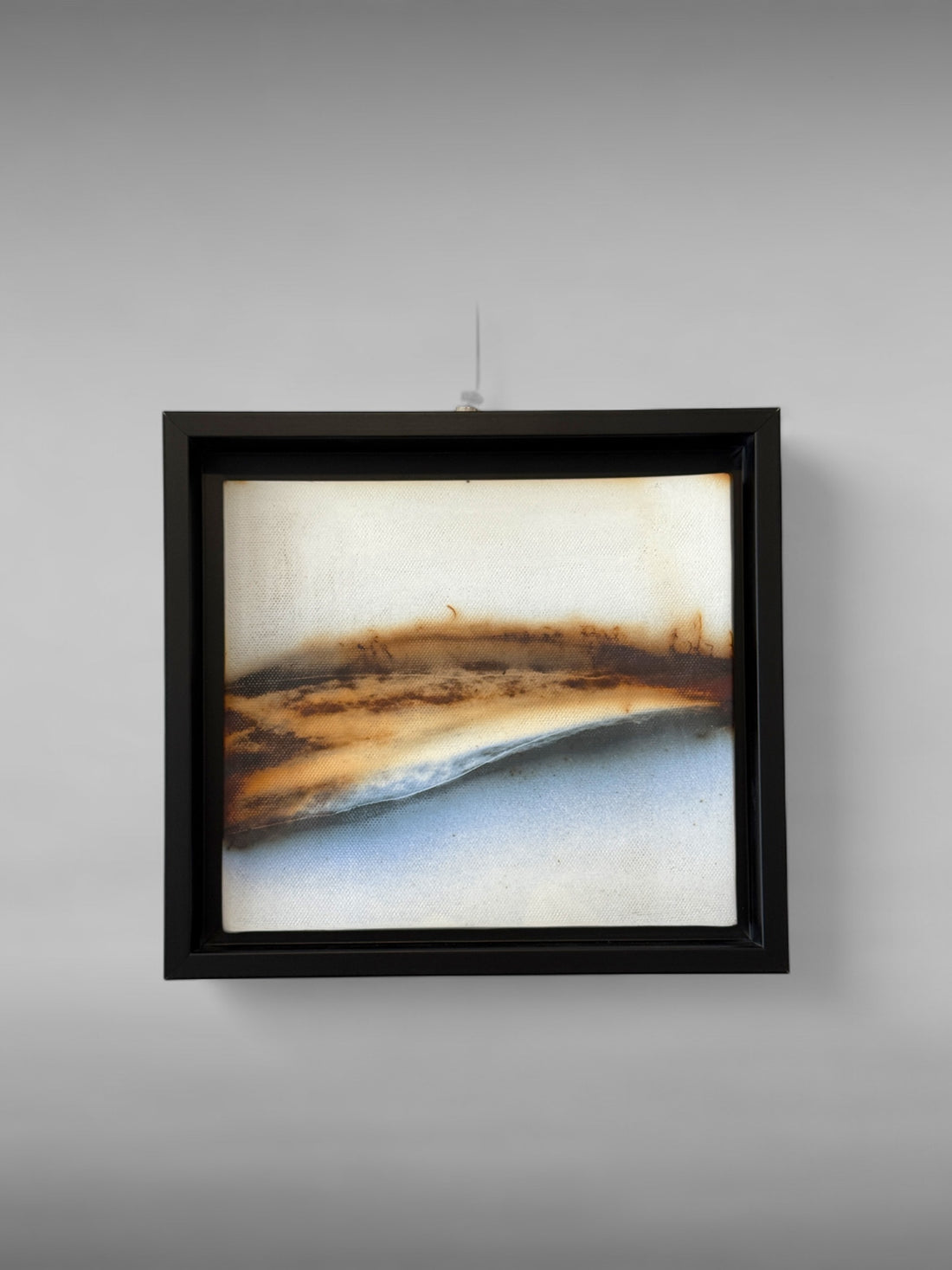 Handmade Porcelain Saggar-Fired Wall Mount (3)