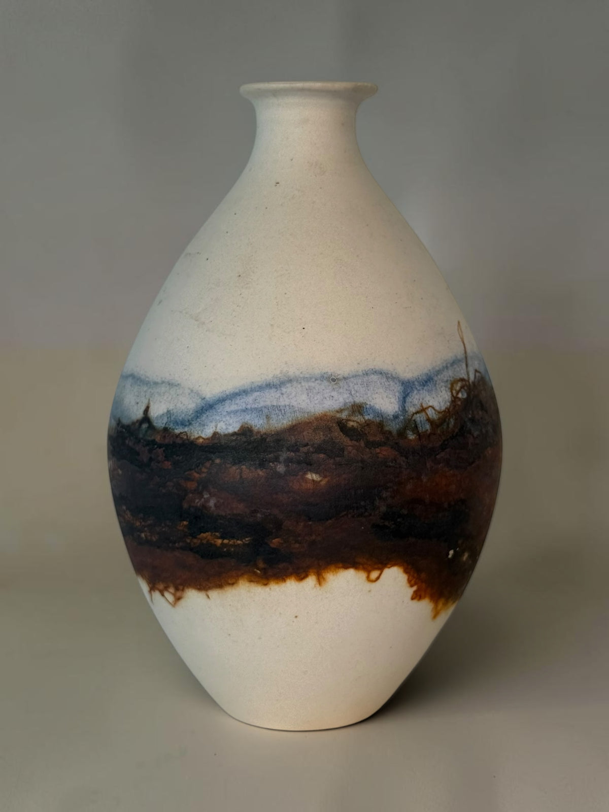 Shuhari Collection vase, Moorland Mist
