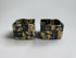 Sougama neriage navy pixel dish, second of pair