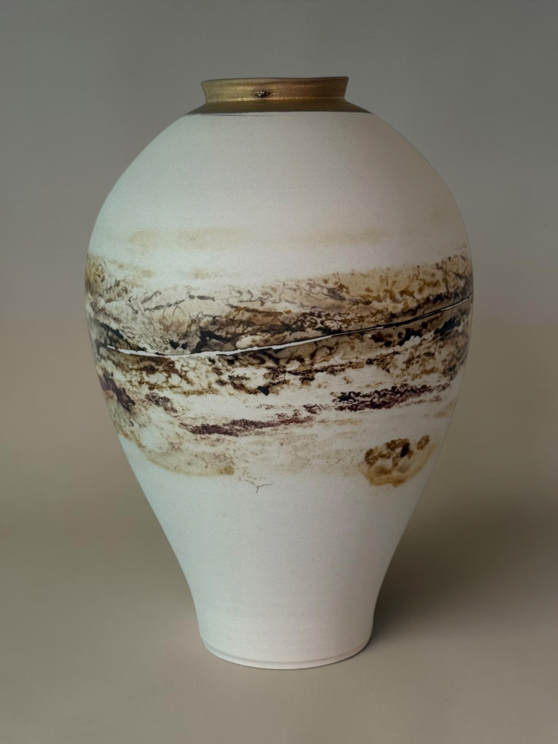 Shuhari Collection vase, Autumn Coastline